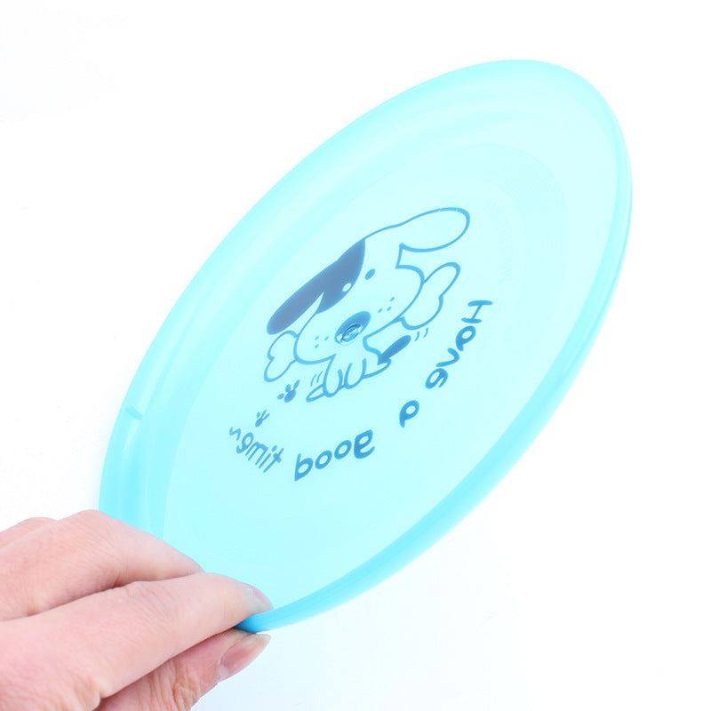 Silicone Flying Saucer Funny Pets Dog Toy Dog Game Flying Discs Resistant Chew Puppy Training Interactive Pet Supplies